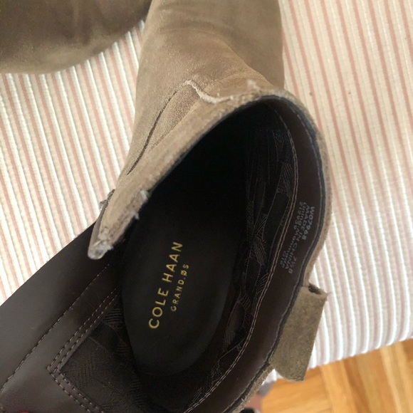 Cole Haan Elsie Suede Wedge Bootie Size 7.5 - Picture 6 of 6